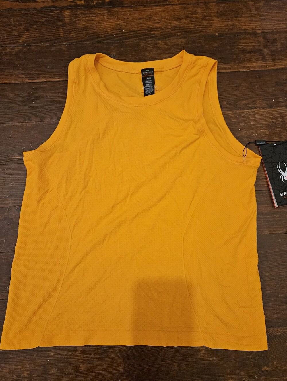 Spyder Women's Bright Orange Performance Tank Top